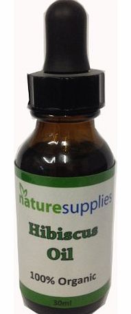 Naturesupplies 1 Bottle Hibiscus Oil 30ml - Hair Loss - Baldness Natural Remedy