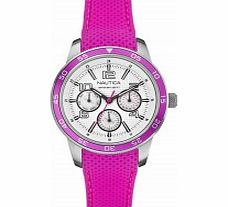 Nautica Ladies Pink NCT 405 Multifunction Watch