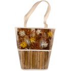 Naveh Milo Bamboo Bucket Bag - Natural