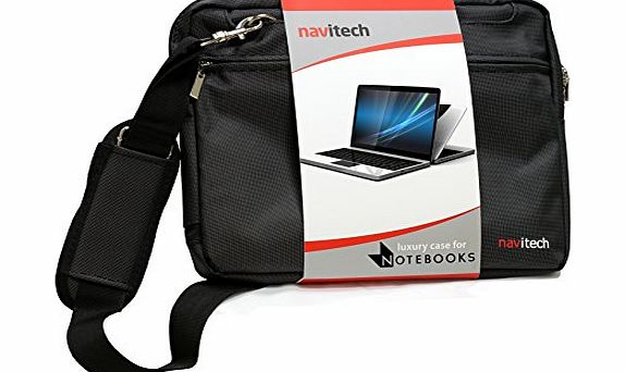 Navitech Black Laptop / Notebook / Ultrabook Case / Bag For The Asus X102BA 10.1-inch amp; ASUS K200MA-DS01T 11.6-Inch