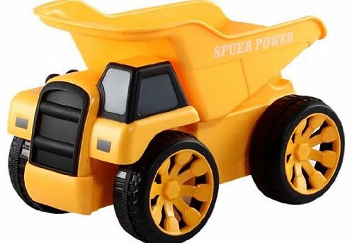 NBNA100 RC Cartoon Toy Tip Lorry with Sound (Yellow)