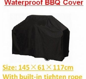 NBNA100 Waterproof BBQ Cover Garden Patio Dust Gas Barbecue Grill Protector --- Size:L