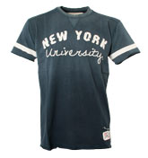 Navy `New York` Vintage T-Shirt