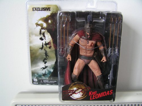 Neca Battle Damaged King Leonidas - 300 Exclusive Figure