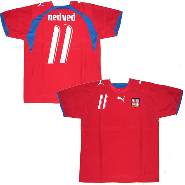 Nedved Puma Czech Republic home (Nedved 11) 06/07