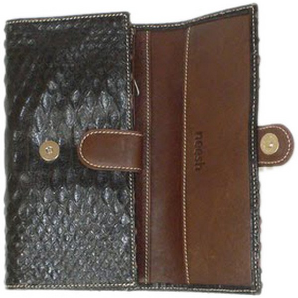 Large Drew Brown Anakonda Wallet by