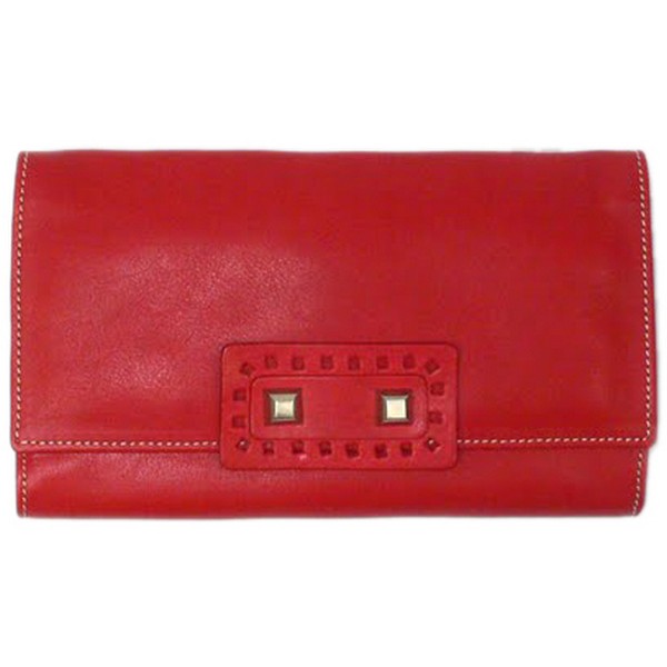 Neesh Large Nadia Red Wallet by