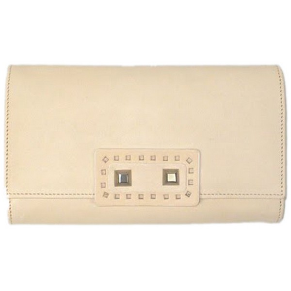 Neesh Large Nadia White Wallet by