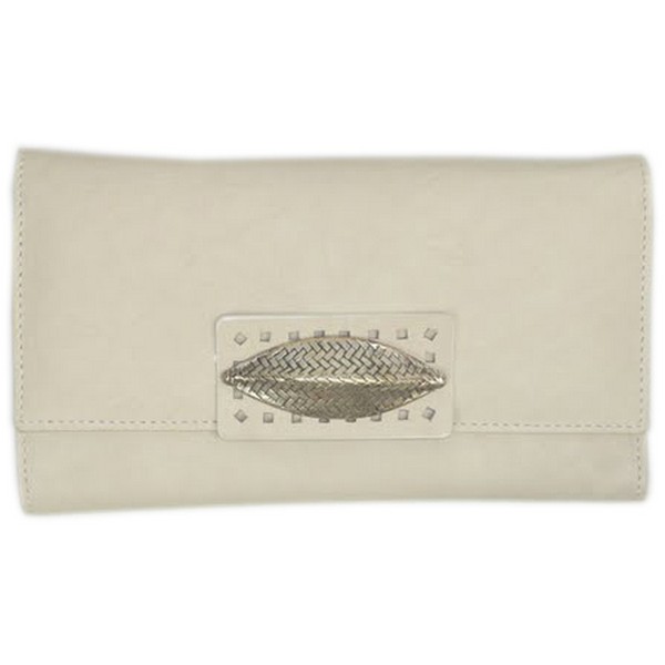 Neesh Sheila White Washed Wallet by