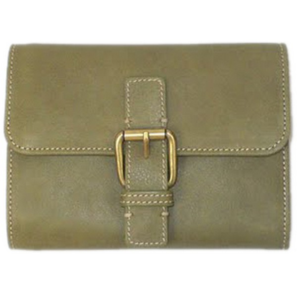 Small Keira Green Wallet by
