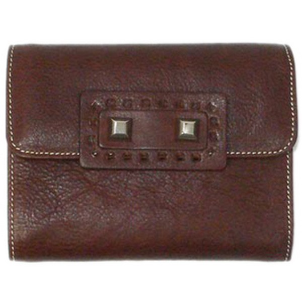 Small Nadia Brown Wallet by