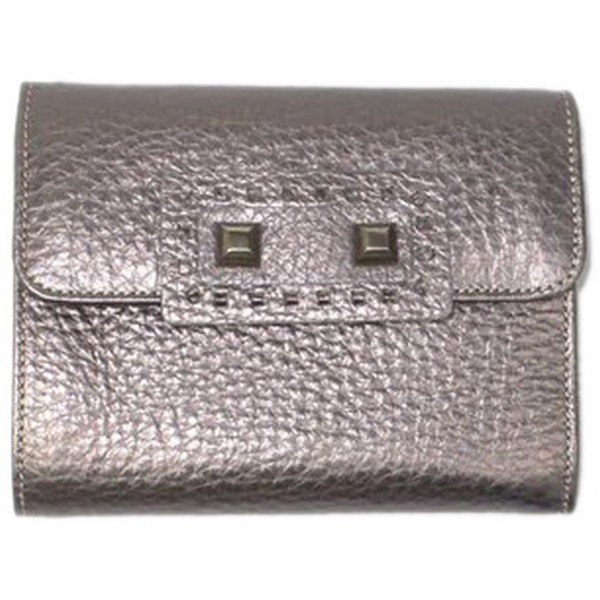 Neesh Small Nadia Pewter Tumbled Wallet by