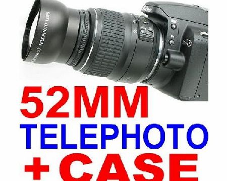 Neewer 52Mm Telephoto Lens For Nikon D40 D50 D60 D70 D80 D40X