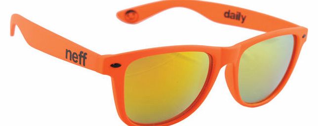 Neff Daily Sunglasses - Orange Soft Touch