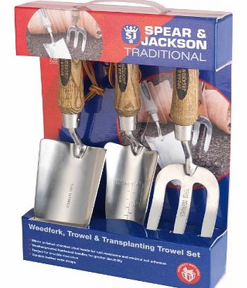 Spear & Jackson Traditional Stainless Steel Set (3 Pieces)