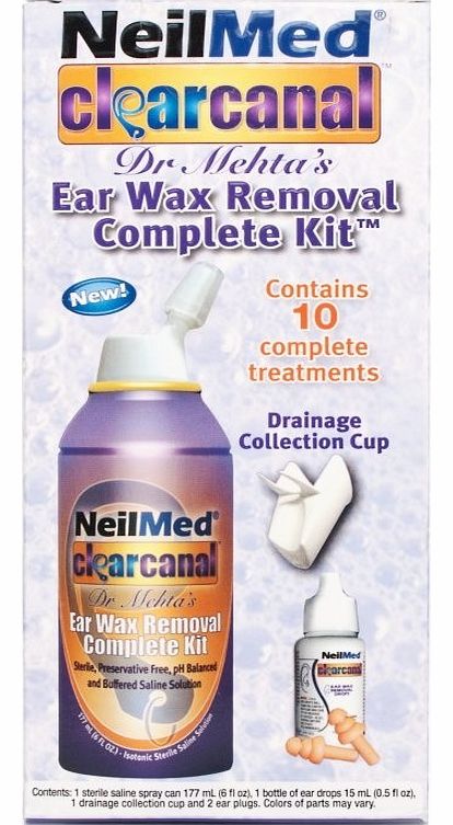 NeilMed Clear Canal Ear Wax Removal Complete