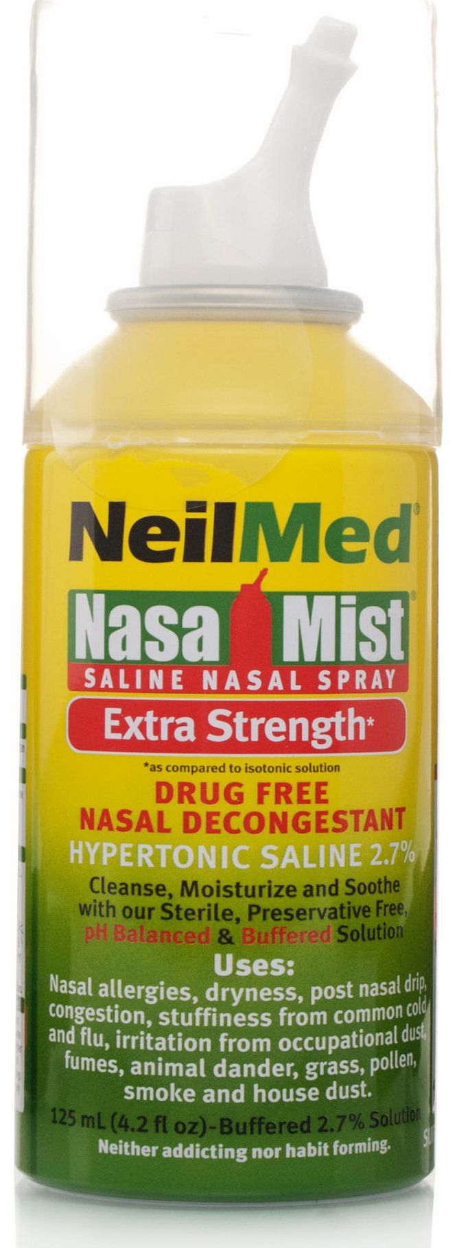 NeilMed NasaMist Saline Hypertonic Spray Extra
