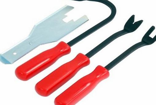 NEILSEN TOOLS 4 PIECE CAR TRIM AND DOOR REMOVER KIT