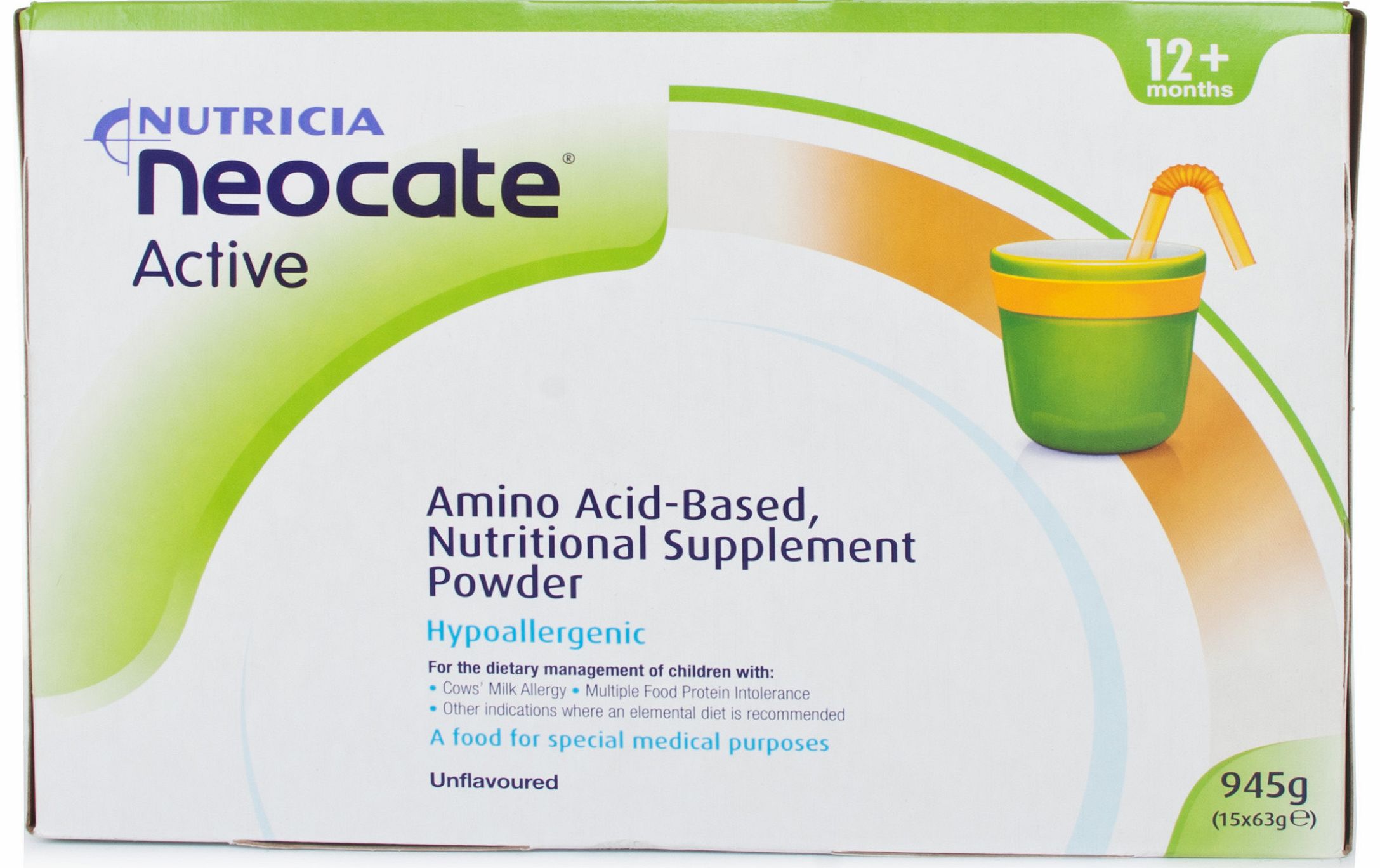 Neocate Active Unflavoured Sachet Formula