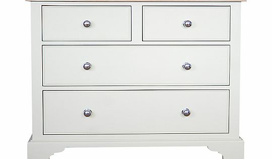 Neptune Chichester 4 Drawer Chest, Old Chalk