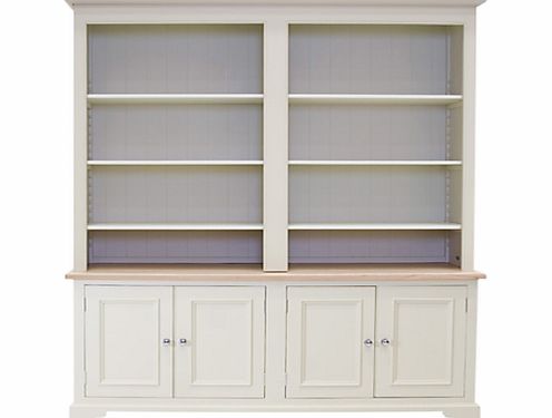 Neptune Chichester Grand Bookcase, Limestone