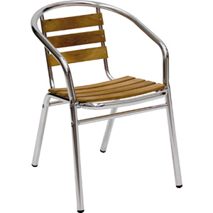 neptune Soho Teak Slatted Carver Chair