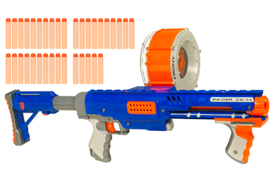 Nerf N-Strike Rapid Raider Fire CS-35