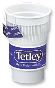 Nescafe .go Tetley Tea Foil-sealed Cup for