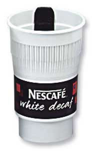 Nescafe .go White Coffee Foil-sealed Cup for