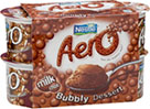 Nestle Aero Milk Chocolate Mousse (4x59g) On Offer