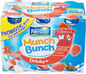 Nestle Munch Bunch Drinky   Strawberry (6x90g)
