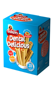 Bakers - Dental Delicious Chicken and Beef 28 Pack