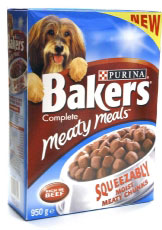 Bakers Complete Adult Meaty Meals Beef 3kg