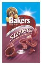 Nestle Purina Bakers Sizzlers Bacon 85g