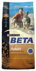 Nestle Purina Beta Adult Dual Kibble Chicken and Rice