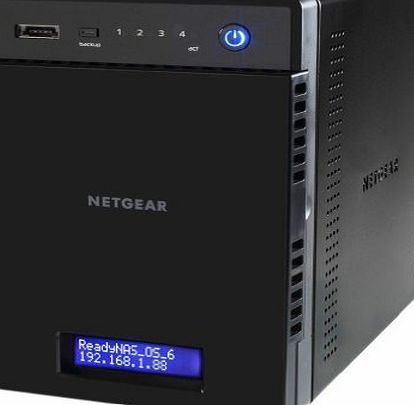 NetGear  RN10400-100EUS ReadyNAS 104 4 Bay Network Attached Storage (No Disk)