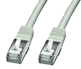 network Cable - CAT6  FTP  Grey  0.3m