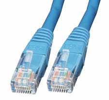 network Cable - CAT6  UTP  Blue  0.3m