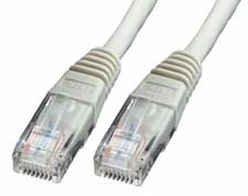 network Cable - CAT6  UTP  Grey  0.5m