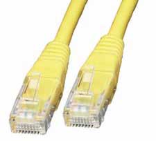 network Cable - CAT6  UTP  Yellow  0.5m