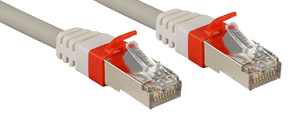 network Cable - CAT6a  SSTP  LS0H  Grey  0.3m