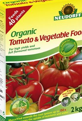 Neudorff 2Kg Organic Tomato and Vegetable Food