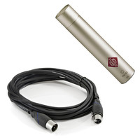 KM 184 Condenser Mic Nickel with FREE