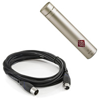 KM 185 Condenser Mic Nickel with FREE