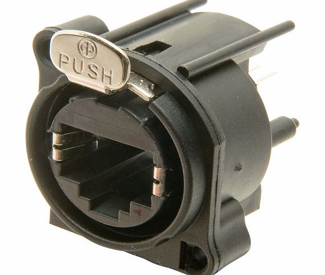Neutrik Vertical PCB Mount Rj45 Receptacle NE8FAV