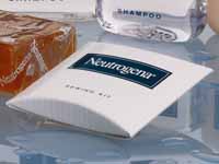 neutrogena sewing kit in cardboard sleeve, BOX