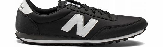 New Balance 410 Black/White Nylon Trainers