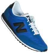 New Balance 410 Blue, White and Charcoal Trainers