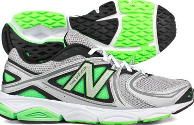 New Balance 580 V3 Running Shoes Silver/Neon Green