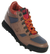 New Balance 710 Grey and Blue Mid Trail Shoe